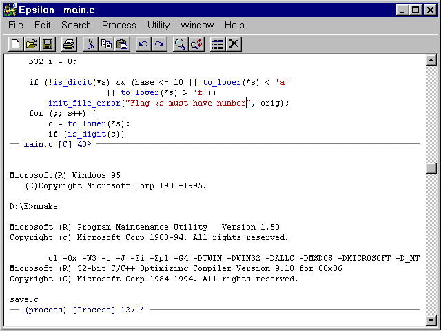 Epsilon's Concurrent Process Buffer.